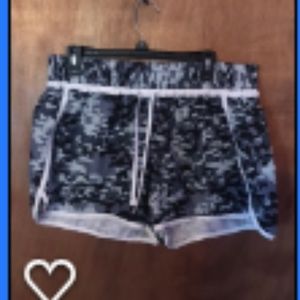 Camo Drawstring Shorts